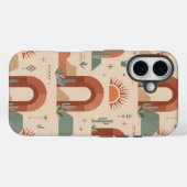 Boho Desert Arches Sunset Minimal Case (Achterkant (horizontaal))