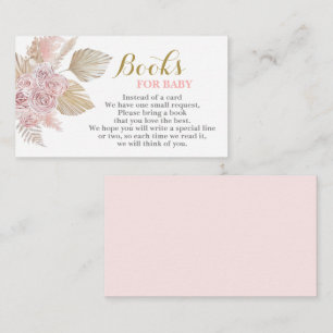 Boho Desert Boeken voor Baby Meisje Behuizing Kaar Informatiekaartje