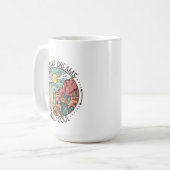 Boho "Desert Dreams" "Wild Soul" Mug de café 15oz (Devant gauche)