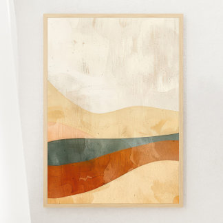 Boho Desert Tranquil Print 2 van 3 Poster