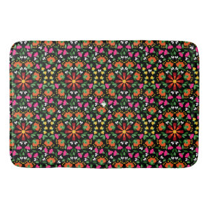 Boho Design Bold Kleur Bloemen Badmat