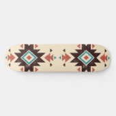Boho Diamant Embleem Skateboard (Horizontaal)