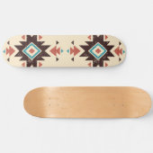 Boho Diamant Embleem Skateboard (Horizontaal)