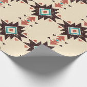 Boho Diamond Emblem Cadeaupapier (Hoek)