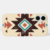 Boho Diamond Emblem Case-Mate iPhone Case (Achterkant (horizontaal))