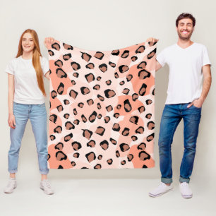 Boho Dierenpatroon Fleece Deken