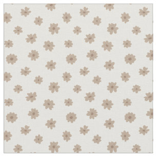 Boho Ditsy Neutrale Bloemige Fijne Kleine Meisjesa Stof