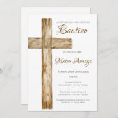 Boho-doop Kaart (Voorkant / Achterkant)