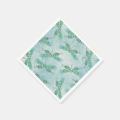 Boho Dragonflies in Blue Servet (Hoek)