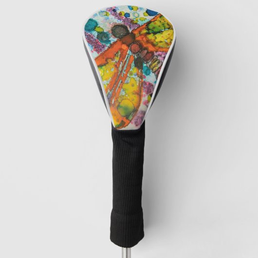 Boho DragonFly Collectie Golfheadcover (Voorkant)
