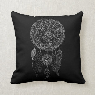 Boho Dream Catcher  Coussin tribal