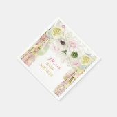 Boho Dream Catcher Feathers roze geel Servet (Hoek)