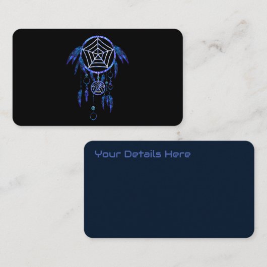 Boho Dream Catcher Visitekaartje (Voorkant / Achterkant)