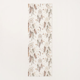 Boho Dream Catcher Yoga Mat Ethische Veren