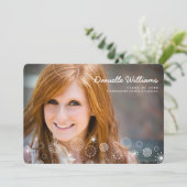 Boho Dream Photo Graduation Party Invitation (Debout devant)