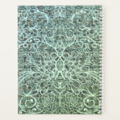 Boho Dream | Stylish Aqua Ombre Planner (Achterkant)