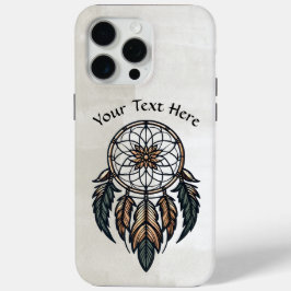 Boho dreamcatcher iPhone 15 pro max hoesje