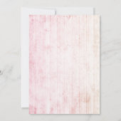 Boho Dreamcatcher & Feathers Faire-part de mariage (Dos)