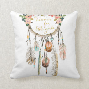 Boho Dreamcatcher remercient le coussin de petites