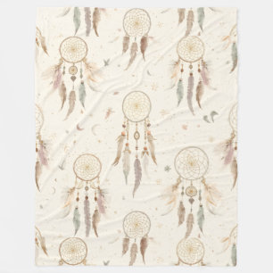 Boho Dreamcatcher Vliesdeken Ethisch Fleece Deken