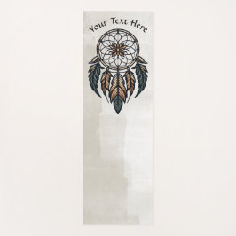 Boho dreamcatcher yogamat