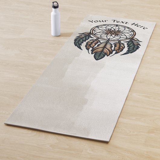 Boho dreamcatcher yogamat (In situ)