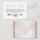 Boho Dreamweaver Books for Baby Enclosure Card Informatiekaartje (Voorkant / Achterkant)