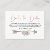 Boho Dreamweaver Books for Baby Enclosure Card Informatiekaartje (Voorkant)