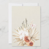 Boho Dried Flowers Ramadan Iftar Dinner Invitation (Dos)