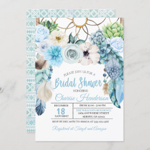 Boho Drocatcher Bridal Shower Uitnodiging