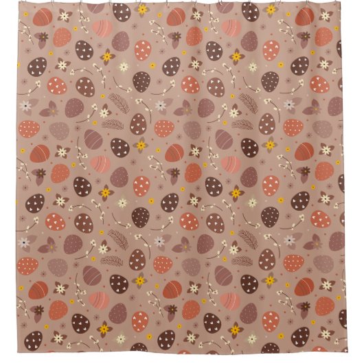 Boho Easter Douchegordijn (Voorkant)