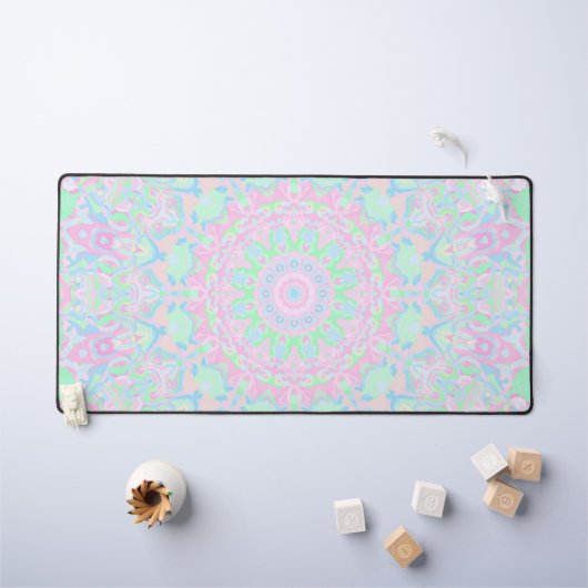 Boho Eclectique Hippie Coloré Funky Pastel Mandala (Tableau pour enfants)