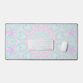 Boho Eclectique Hippie Coloré Funky Pastel Mandala (Clavier et souris)
