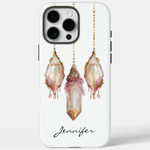 Boho Edelsteen Native American iPhone 16 Pro Max Hoesje