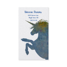 Boho Eenhoorn in tinten blauw