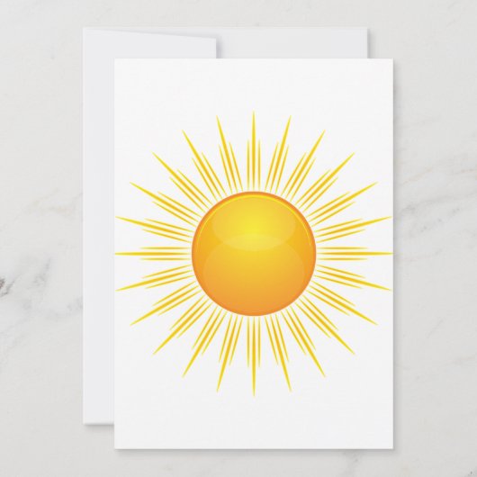 Boho eerste reis rond de zon 1e verjaardag kaart (Achterkant)