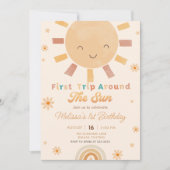 Boho eerste reis rond de zon kaart (Voorkant)