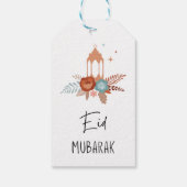Boho Eid Mubarak Cadeau Label Cadeaulabel (Achterkant)