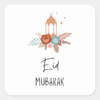 Boho Eid Mubarak Gift Sticker