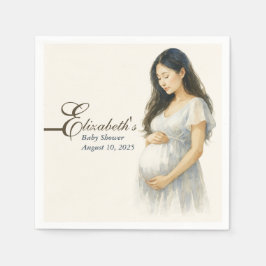 Boho Elegant  baby shower Asian mom-to-be Servet