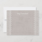 Boho Embroidery Tribal Pattern Stationery - Grey (Voorkant)