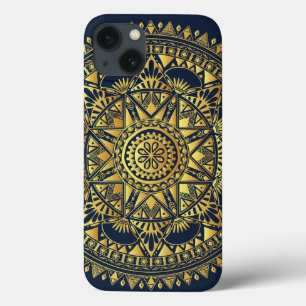 Boho en Mandala Patroon Stijl iPhone 13 Hoesje