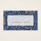 Boho en or, rabat à couches florales (Dos)