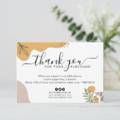 Boho Entreprise Logo Merci Achat (Debout devant)