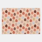 Boho esthetisch paasthema inpakpapier vel (Voorkant)