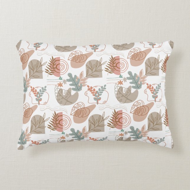 BOHO esthetisch patroon A11 Accent Kussen (Voorkant)