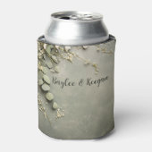 Boho Eucalyptus en Baby Breath Sage Koelbox Blikjeskoeler (Blikje Voorkant)