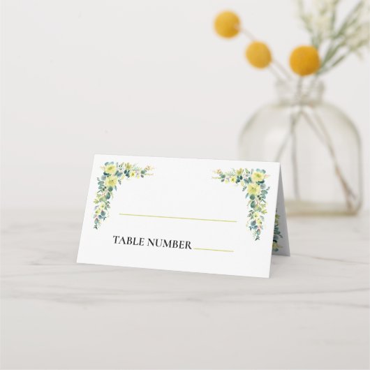 Boho Eucalyptus Groene Zomer Bruiloft (Voorkant)