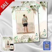 BOHO Eucalyptus Pampas Gras Groene Bloemen Bruilof Save The Date