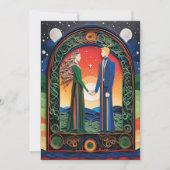 Boho Faire-part de mariage (Devant)